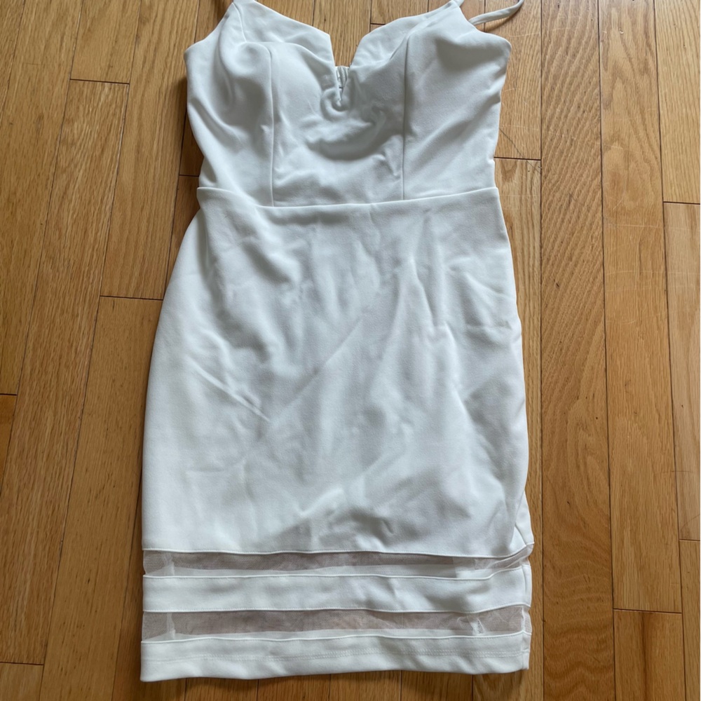 Speechless White Mini Dress